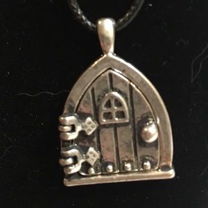 Fairy door necklace